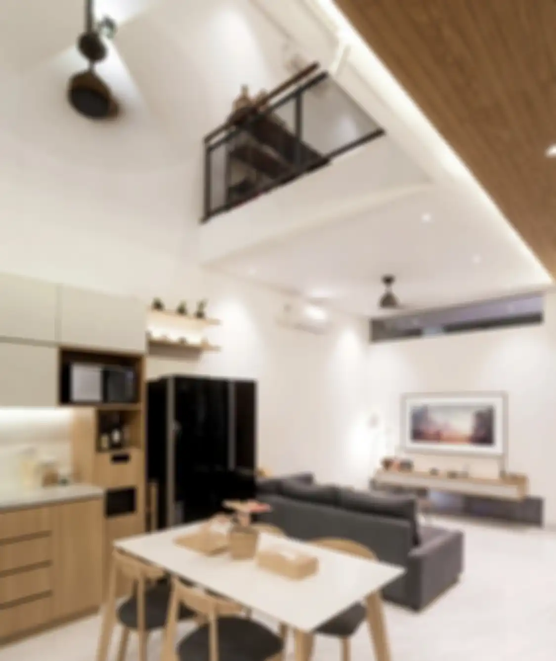 Nggak panas saat terkena cahaya matahari, desain dapur mungil terasa adem karena adopsi trik khusus. Foto interiornya jadi rujukan.