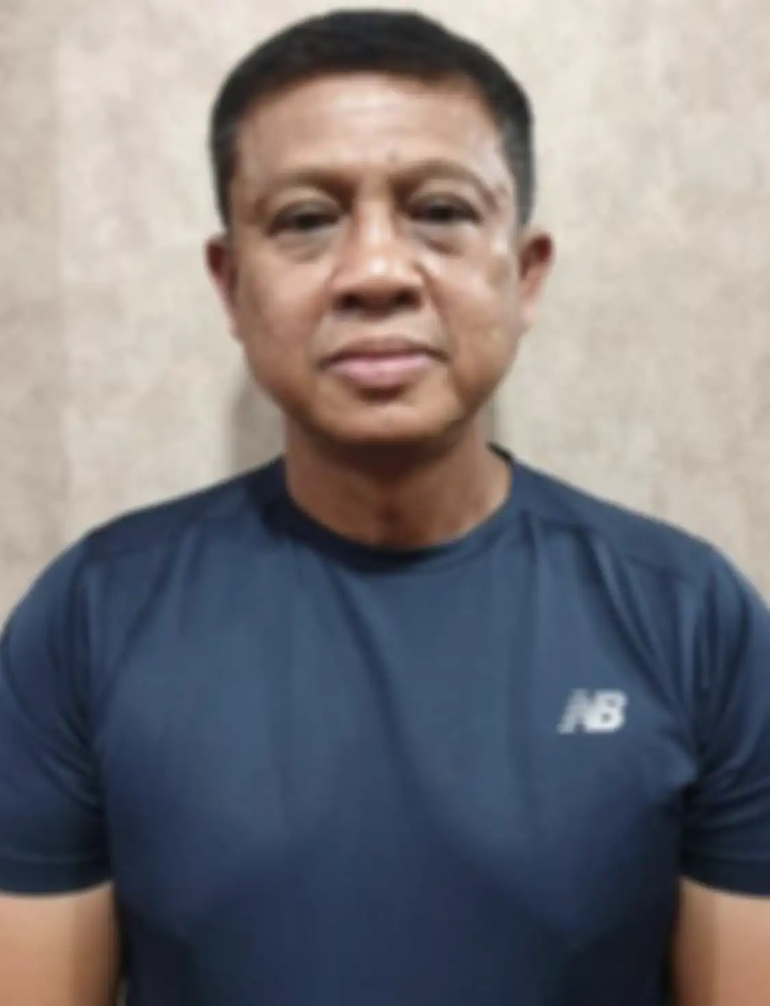 Foto penampakan Kombes YBK atau Yulius Bambang Karyanto di Polda Metro Jaya usai ditangkap terkait narkoba.