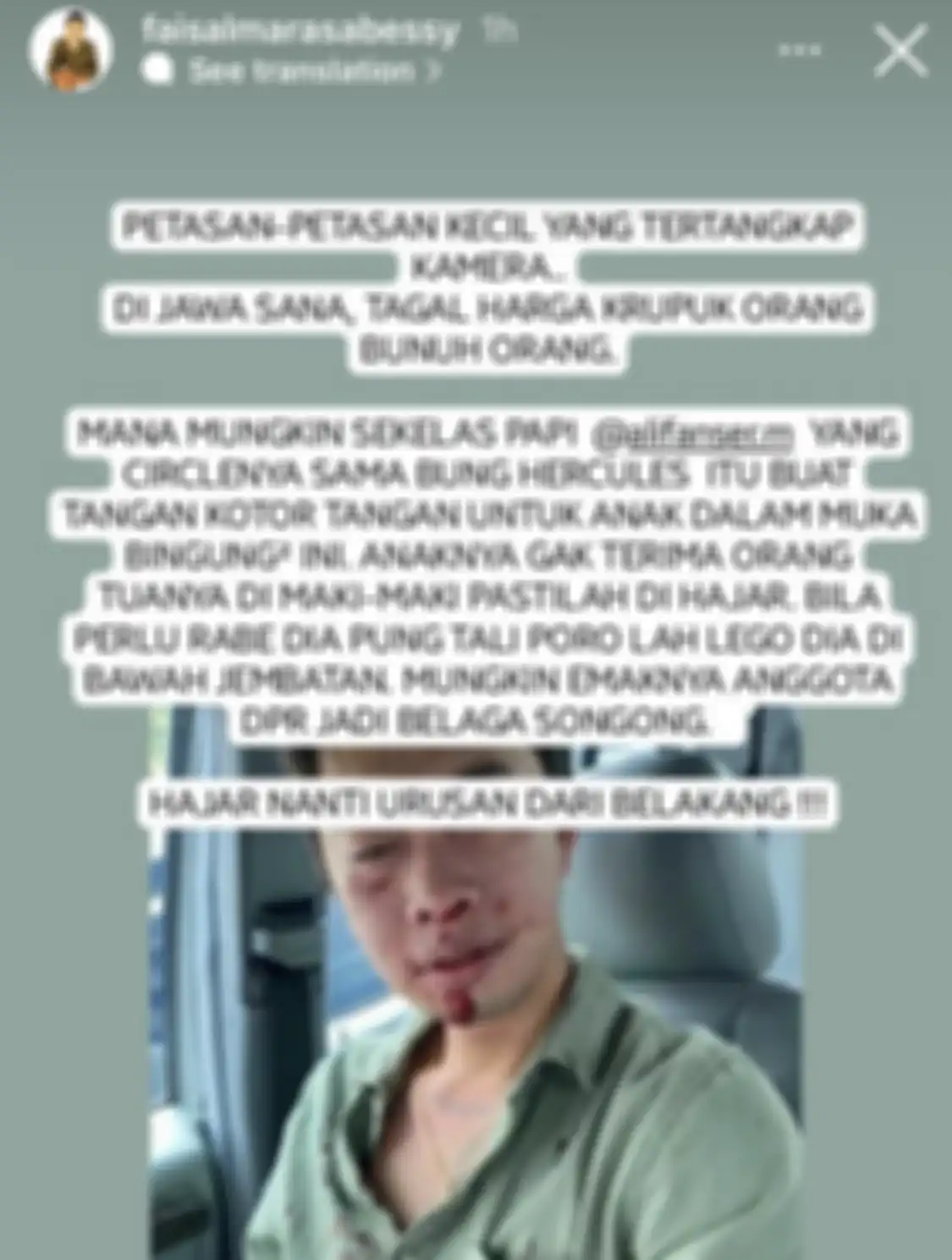 Kasus pemukulan Justin Frederick terlanjur diviralkan ke satu Indonesia. Ternyata begini omongan anak anggota DPR yang bikin murka pengemudi RFH.