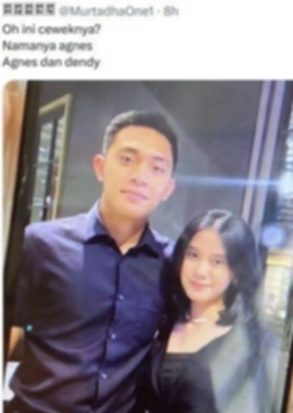 Mario Dandy bersama pacarnya Agnes Gracia Haryanto yang disebut membuat video penganiayaan David.