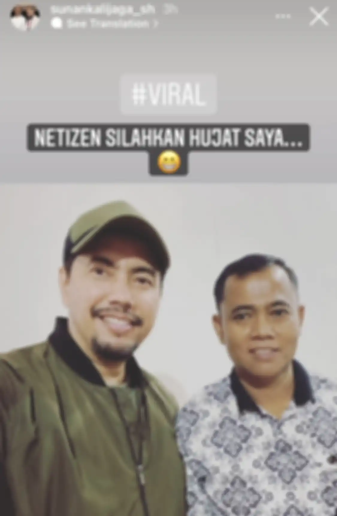 Rasa penasaran netizen terjawab melalui foto Sunan Kalijaga bareng mertua Vannessa Angel yang diunggah di media sosial.