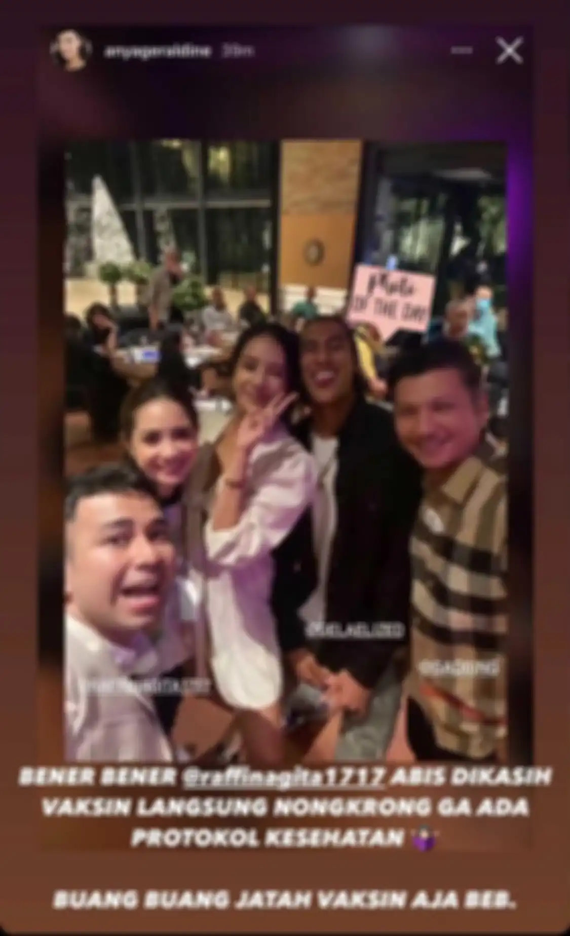 Unggahan Anya Geraldine
