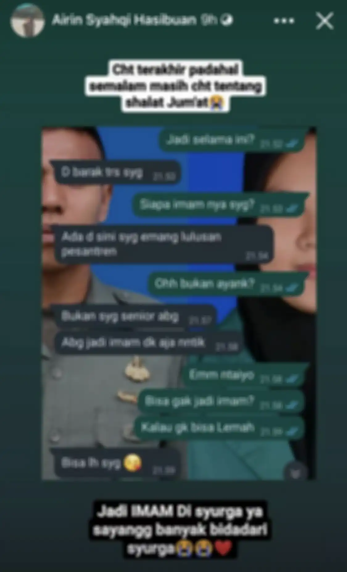 Calon istri Serda Putra Rahaldi mengunggah sejumlah foto kenangan dia bersama prajurit TNI yang berasal dari Kodam Iskandar Muda Aceh itu.
