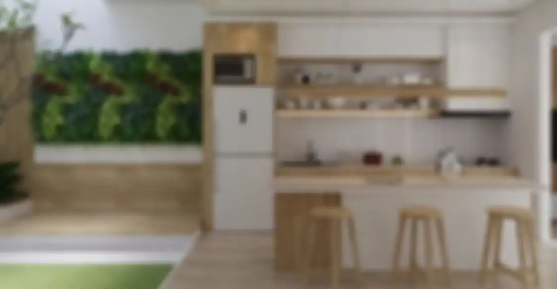 Desain dapur sederhana yang tampil keren dibuat dengan model ramah lingkungan. Foto estetiknya menjadi rujukan.