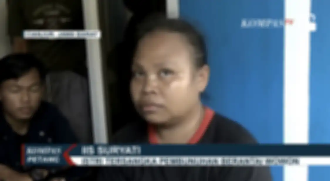 Potret Iis Suryati istri keempat pembunuh berantai Bekasi. Setiap bulan dapat uang segini dari Wowon.