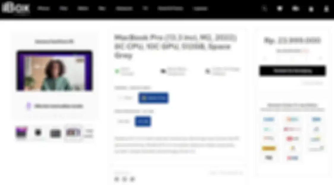 Harga dismon MacBook Pro M2 di iBox