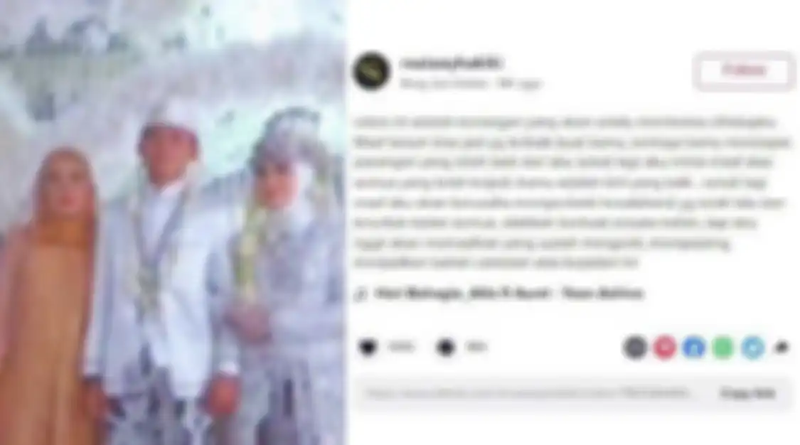Mantan suami Norma Risma Rozy Zay Hakiki kembali berulah lagi usai kepergok selingkuhi ibu mertua. Foto akad nikahnya diunggah.