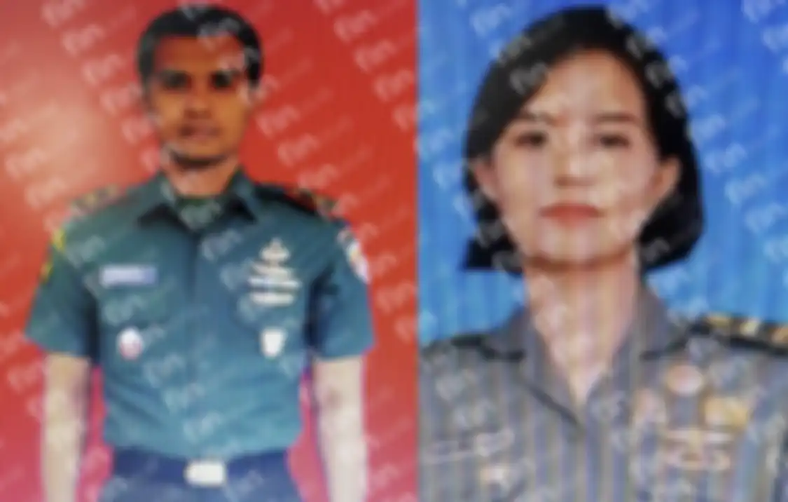 Foto sosok Mayor Bagas Firmasiaga perwira Paspampres kadung dihujat netizen. Cinta terlarangnya dengan Letda Kowad berujung begini.