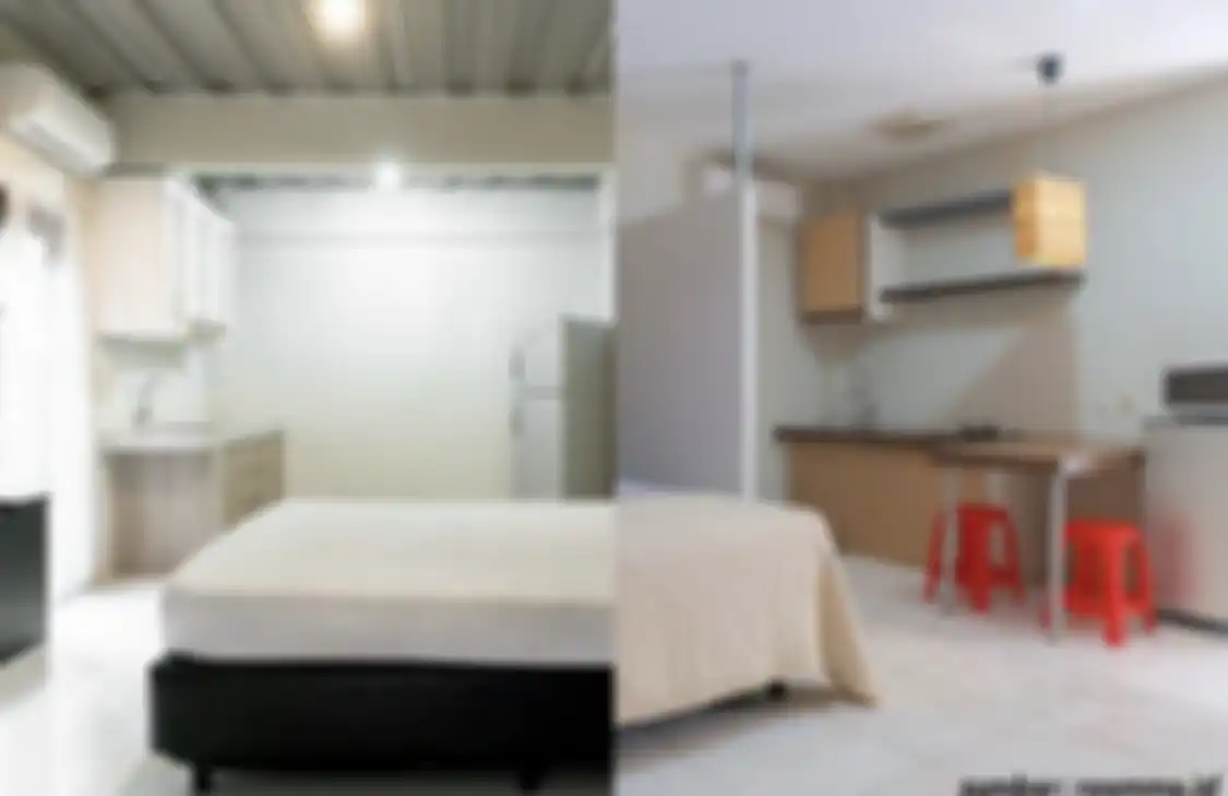 Desain dapur sederhana dan kamar mandi dalam ubah tempat kost jadi nyaman. Tampilan mungil nan estetik. Ini foto buktinya.