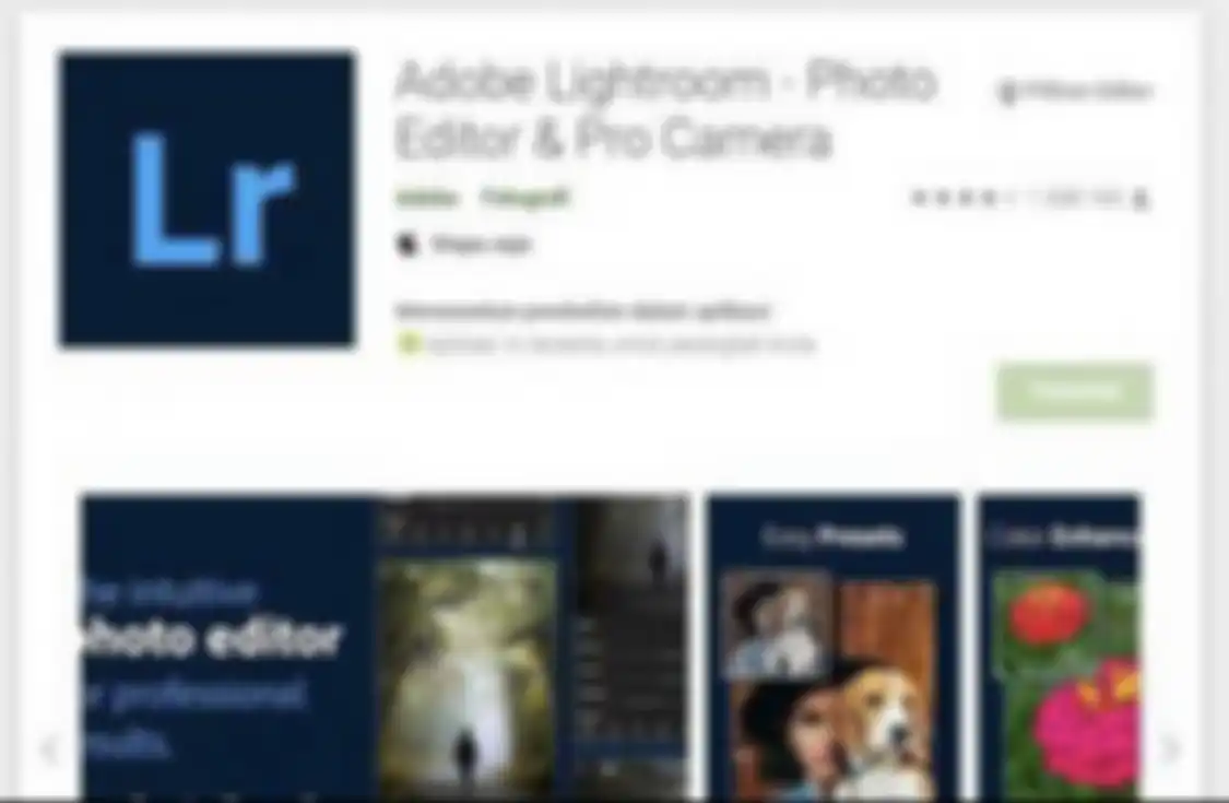 Adobe Lightroom bisa dipakai untuk mengedit foto kita agar makin estetik.