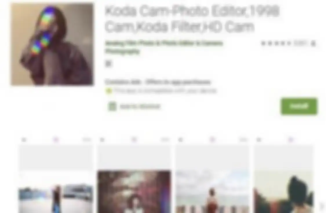 Kodacam aplikasi edit foto keren ala selebgram.