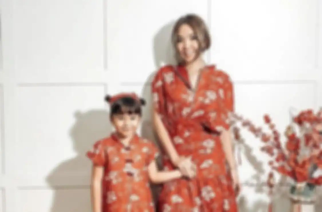Foto Gisella saat merayakan pergantian tahun baru China pada tahun 2022. Gempita tampak cantik di potret ini.