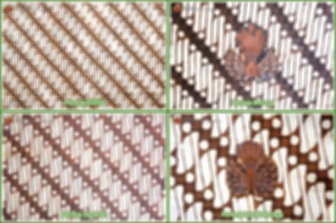 Ini fakta tersembunyi batik parang yang dilarang dipakai tamu pernikahan Kaesang dan Erina. Foto motifnya diulas.