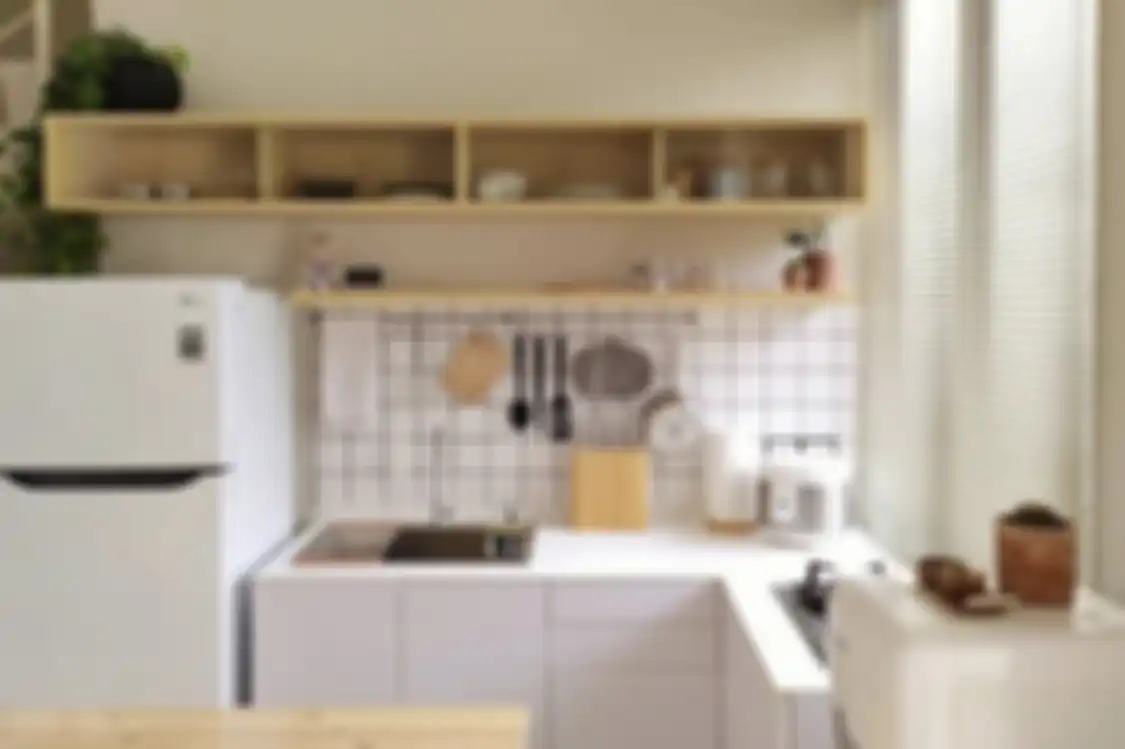Cukup memakai trik begini, 7 foto aplikasi desain dapur rapi minimalis ukuran 3x2 menjad terasa semakin berbeda. 