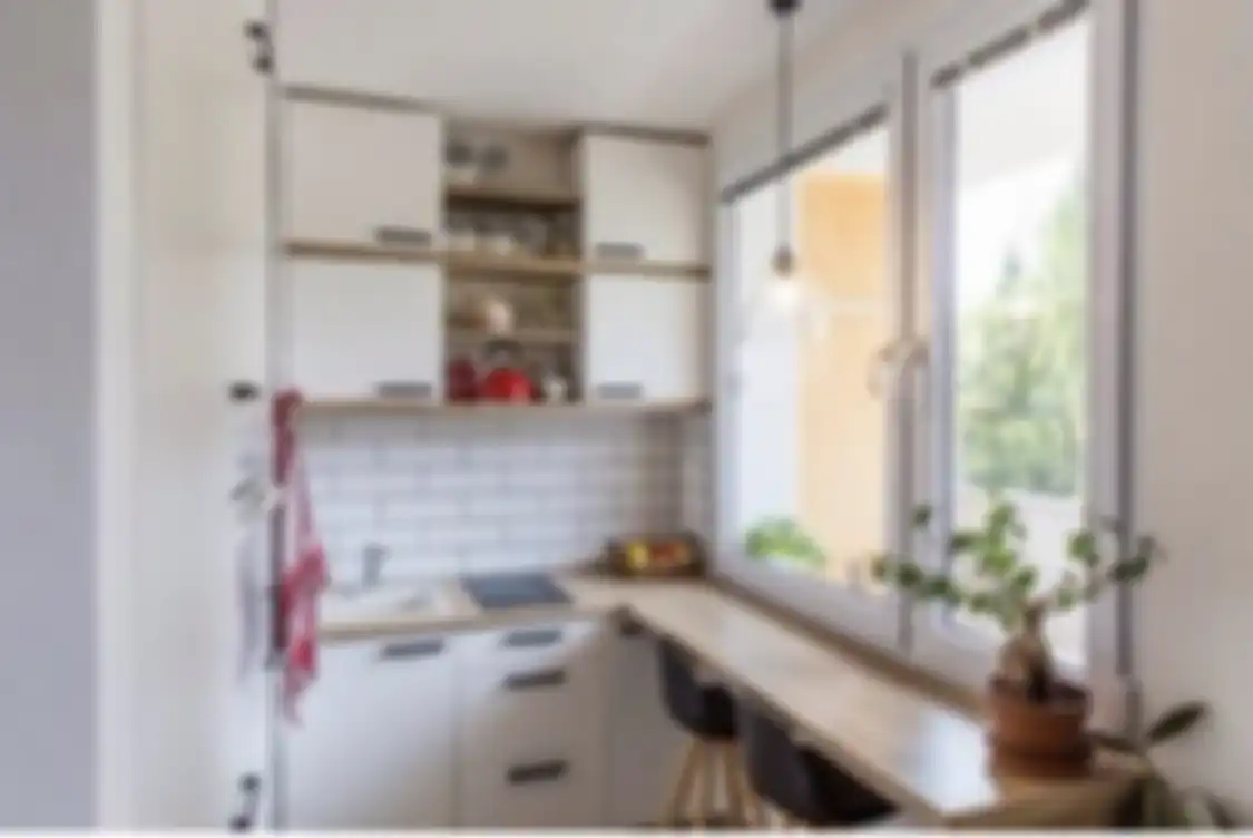 Cukup memakai trik begini, 7 foto aplikasi desain dapur rapi minimalis ukuran 3x2 menjad terasa semakin berbeda. 