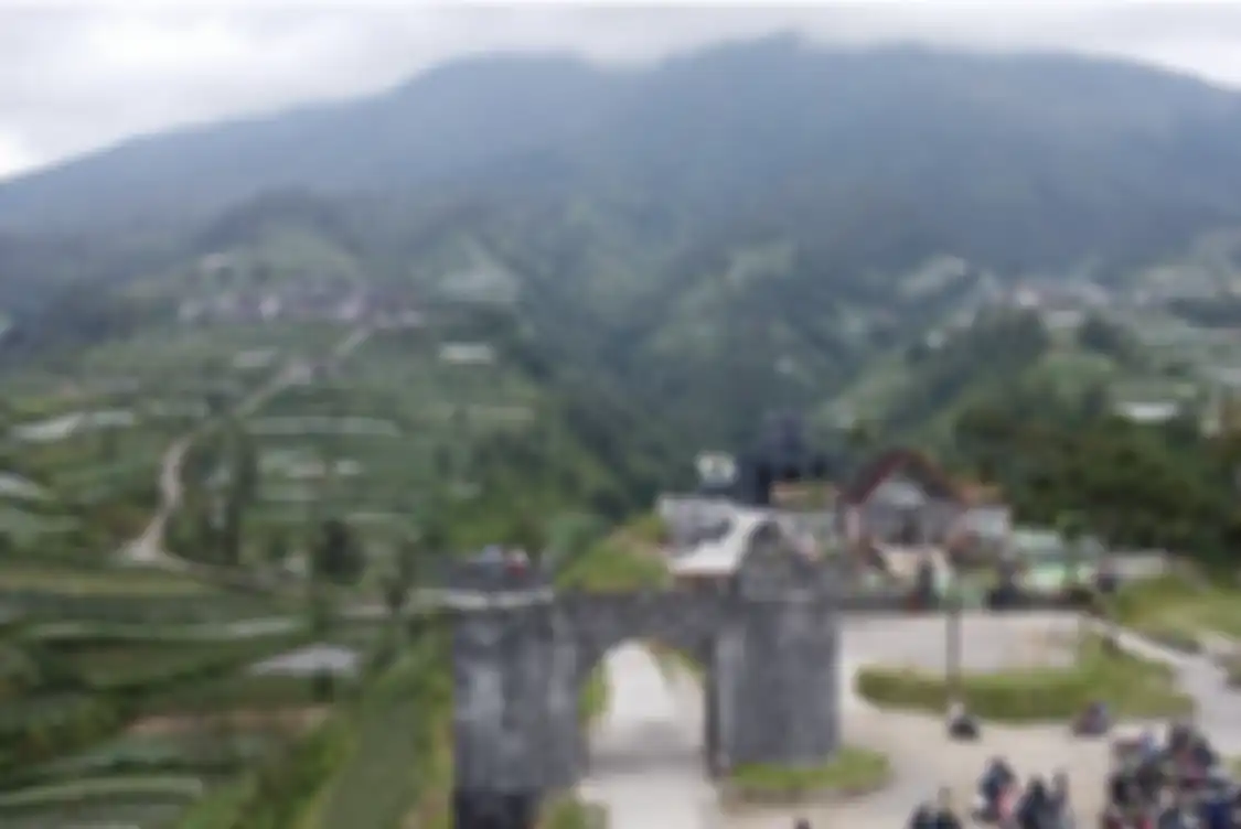 Foto keindahan Negeri Khayangan. Ini cara menuju tenpat wisata hits Magelang.