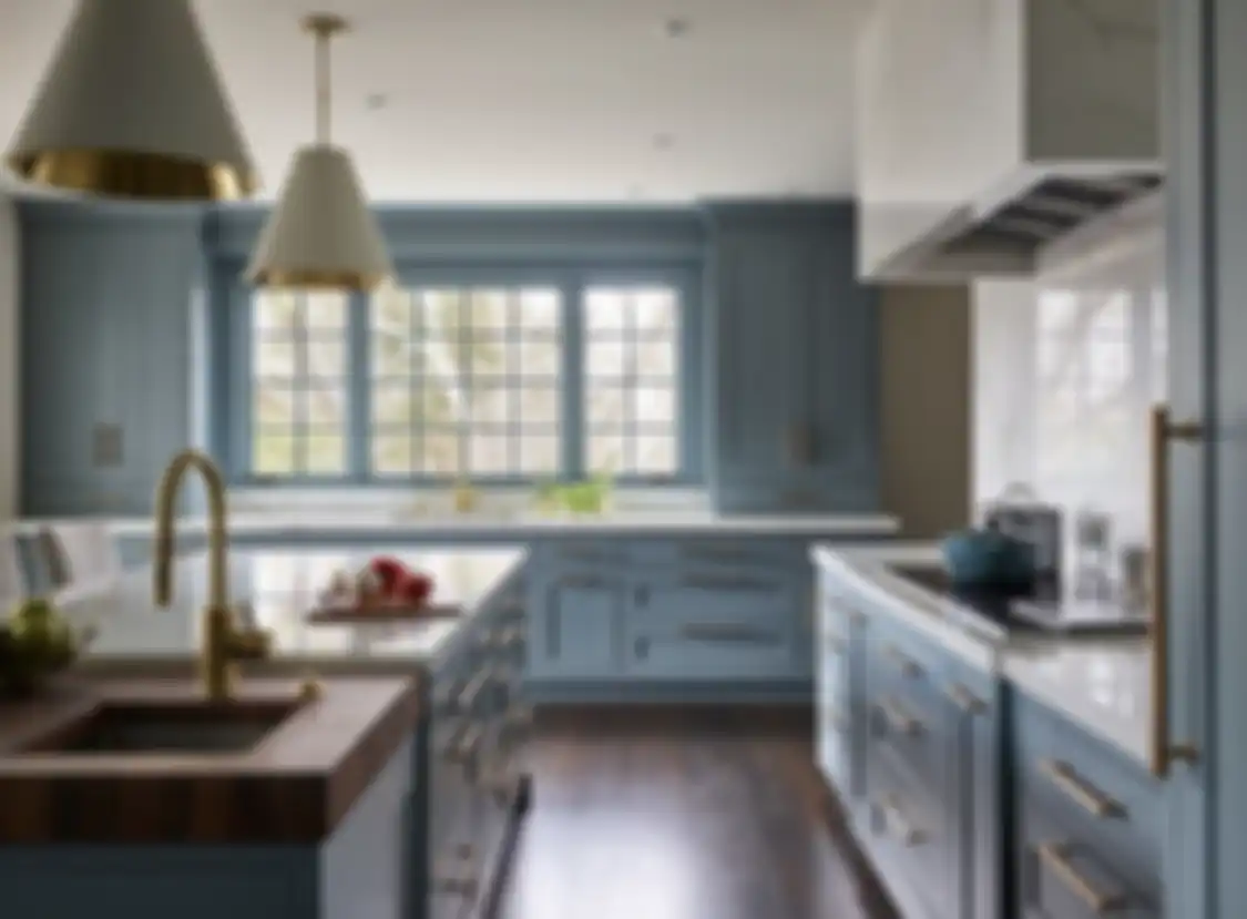 Desain dapur cantik dibuat dengan tema seperti begini agar irit biaya. Foto interiornya sampai diulas banyak pemilik rumah.