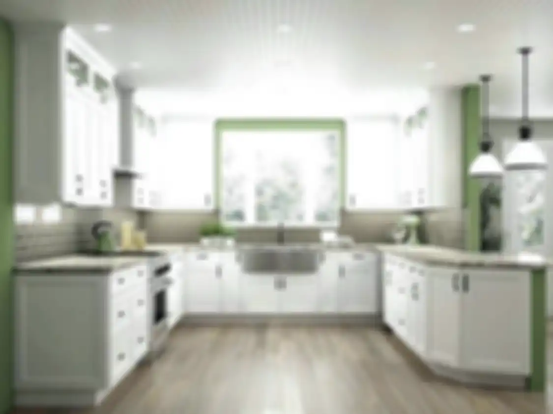 Lemari dapur dipilih dengan kriteria ini agar area memasak menjadi lebih lega. Intip yuk10  foto referensinya. 