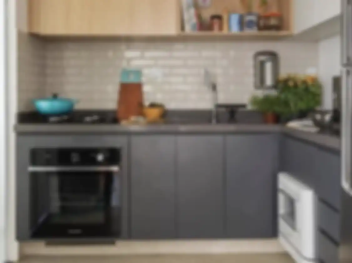 Foto interior rumah minimalis ini tampak berbeda dari yang lainnya. Desain dapur basah direnovasi pakai gaya tak biasa. 