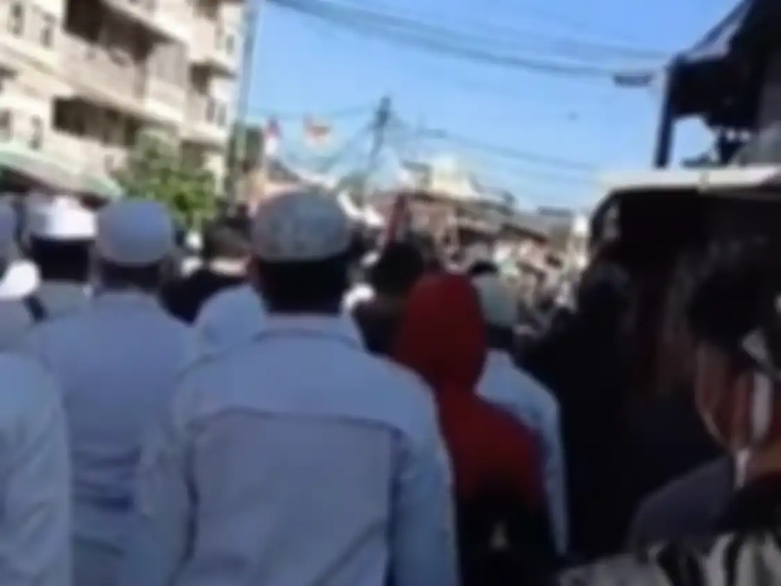 Foto aksi massa Reuni 212 yang tumpah ruah ke jalan sudah membuat khawatir pakar epidomiologi.