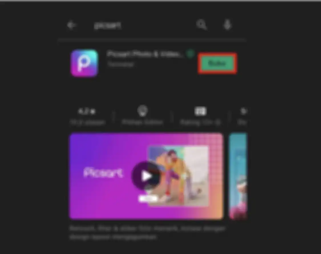 Begini cata foto aesthetic blur di PicsArt. Kita tinggal mengikuti trik manjur yang cocok buat pemula. 