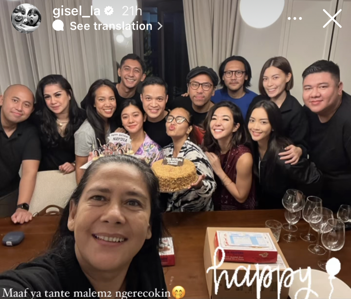 Foto postingan Gisel ungkap sosok pacar baru Naysila Mirdad. Ternyata kekasih Naysila adalah pewaris kerajaan bisnis mentereng ini. 