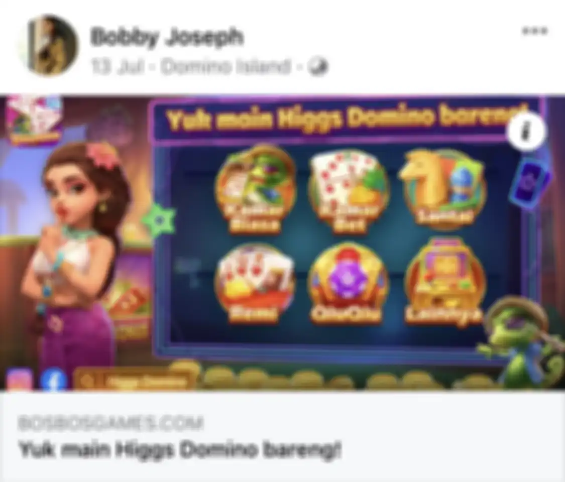 Bobby Joseph ditangkap karena kasus narkoba. Di akun medsosnya, foto Bobby malah berisi promosi judi online.