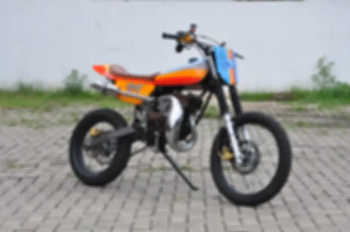 Modifikasi Yamaha RX-S jadi tracker