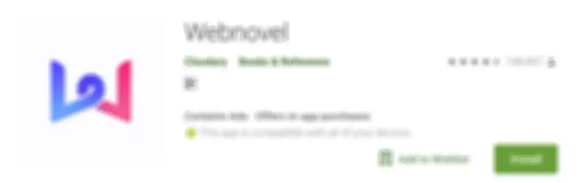 aplikasi webnovel