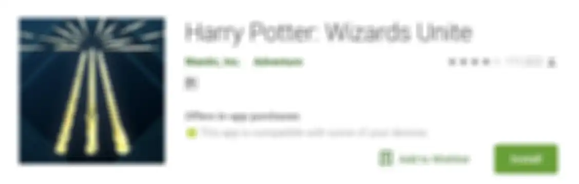Aplikasi Harry Potter: Wizards Unite