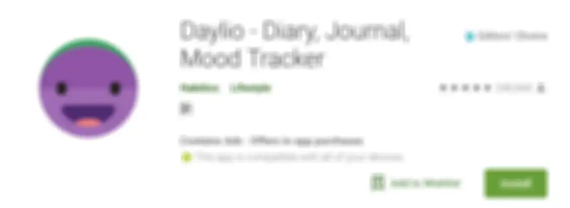 Aplikasi Daylio