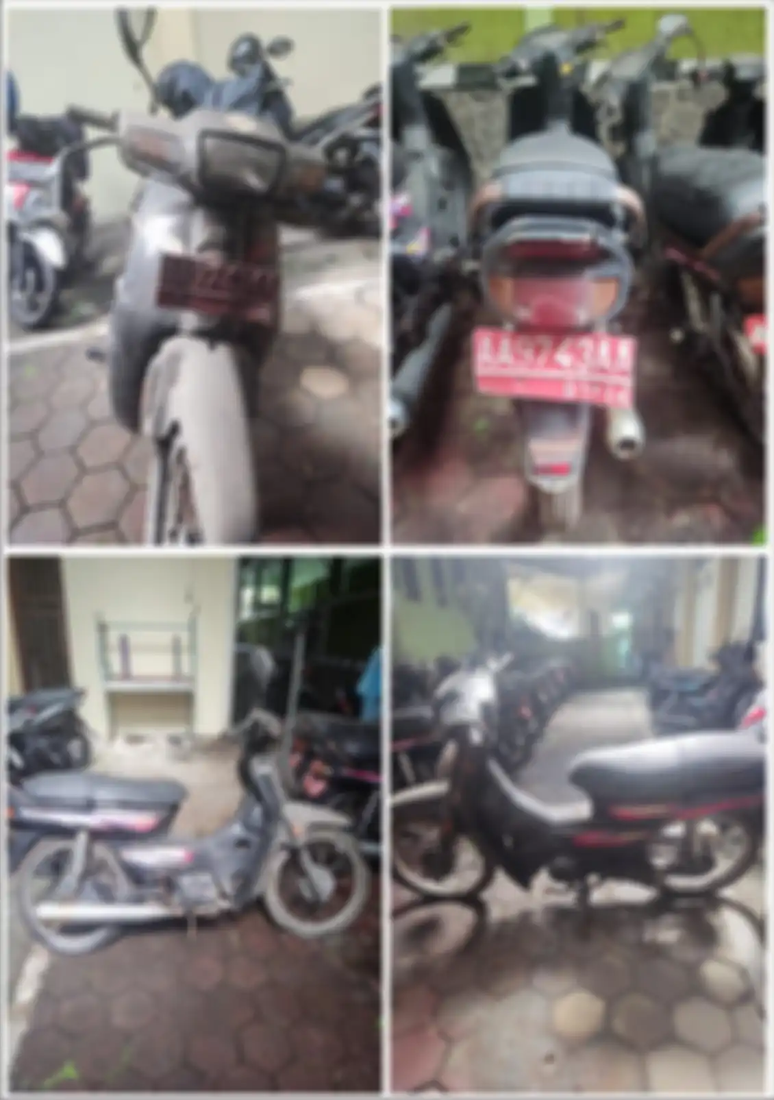 Dari 6 motor murah yang dilelang, ada Honda Astrea Legenda.