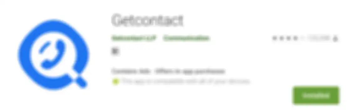 ilustrasi aplikasi get contact