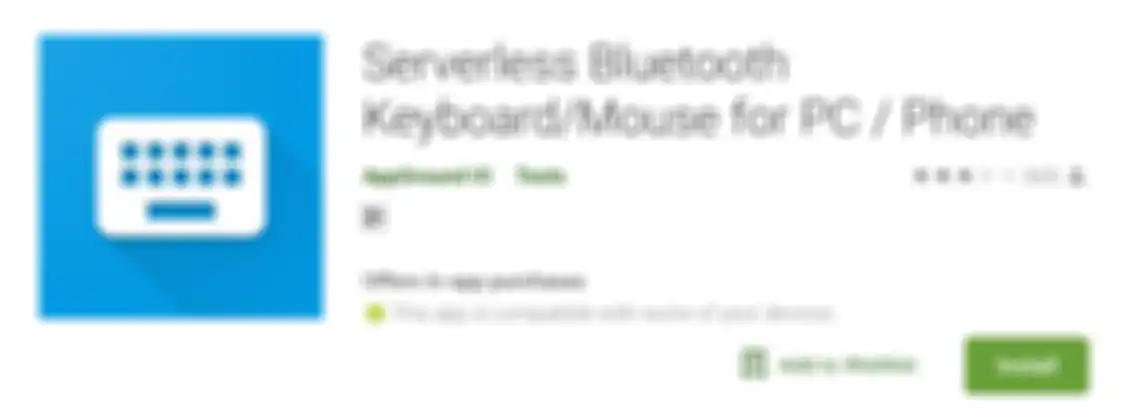Aplikasi Serverless Bluetooth