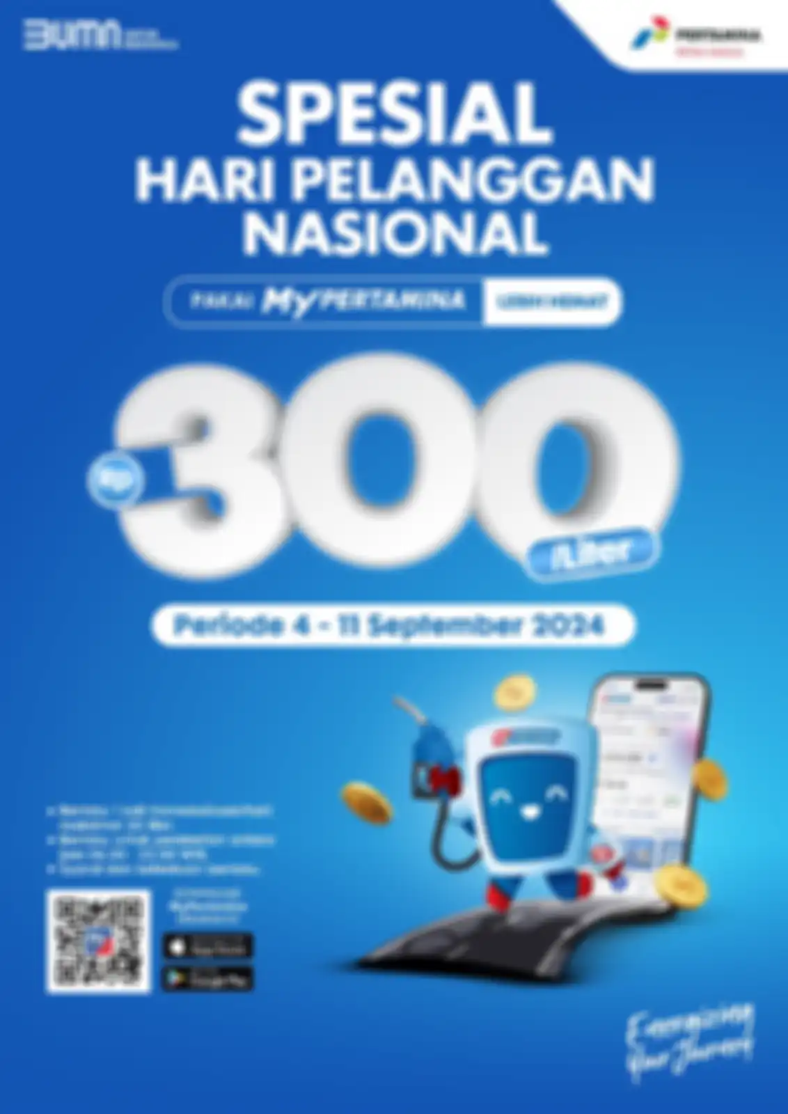 Harga bensin Pertamax bisa lebih murah Rp 300 per liter.