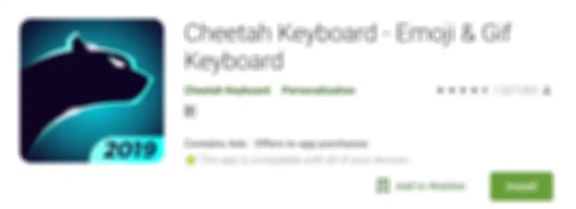 Cheetah Keyboard