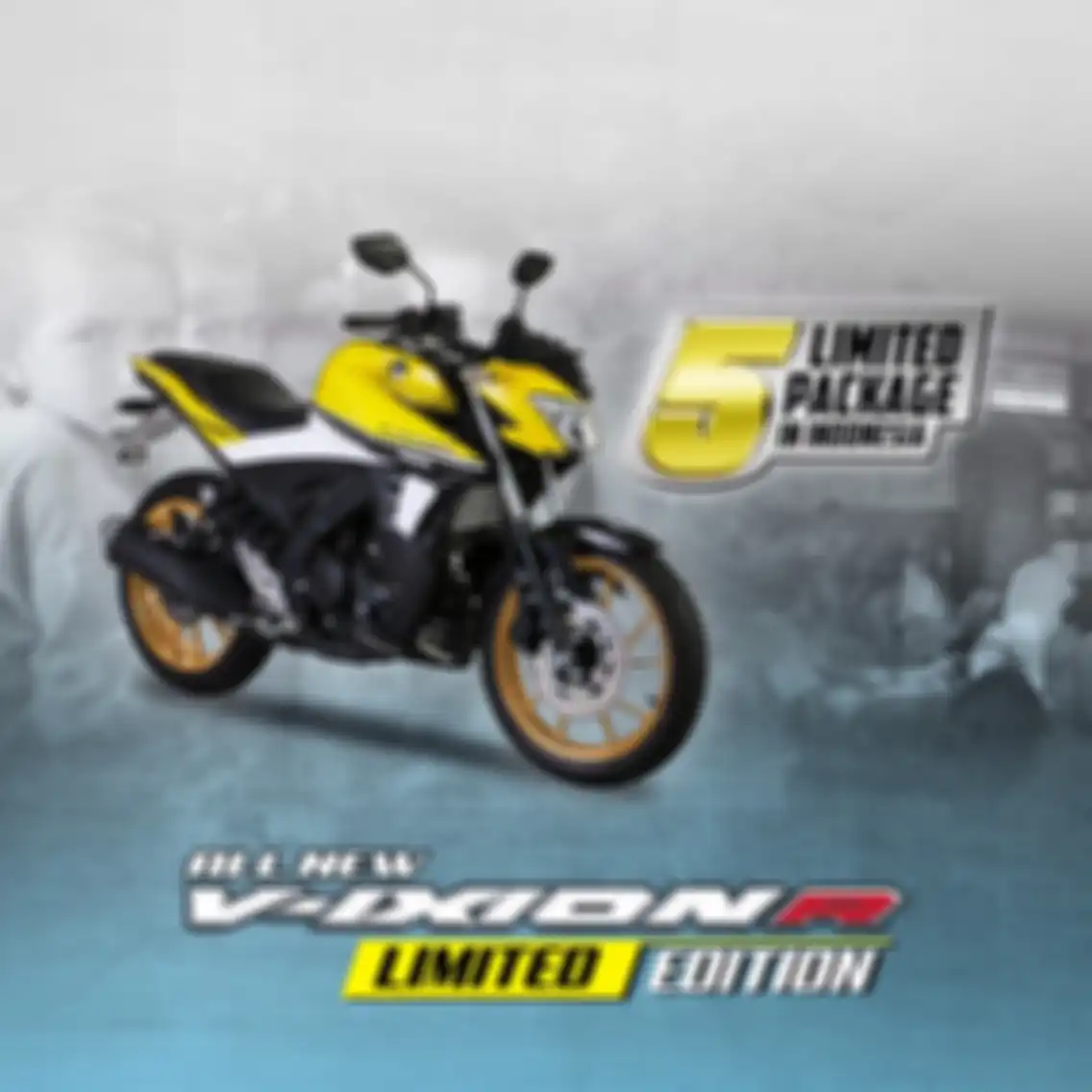 V-ixion R Limited Edition Hanya Lima Unit