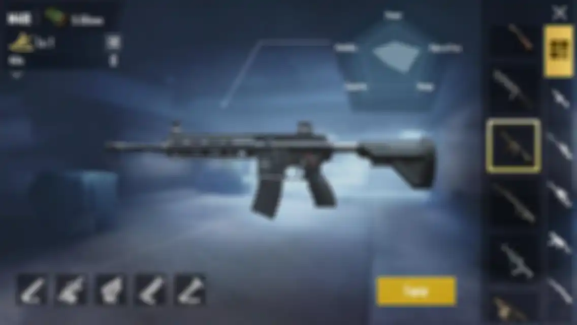 M416, Senjata PUBGM