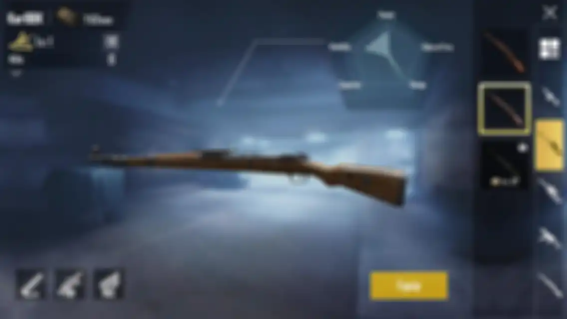Kar98K, Senjata di Game PUBG Mobile