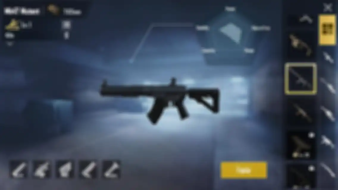 Mk-47 Mutant, Senjata di Game PUBG Mobile