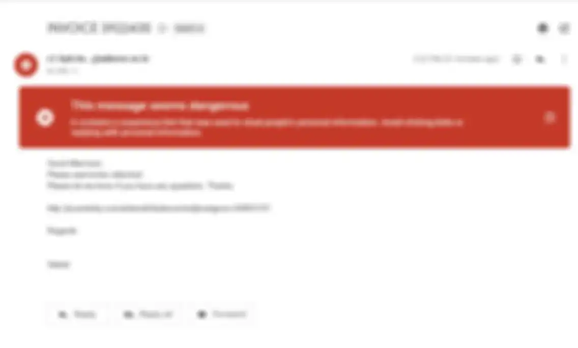 Email master Emotet yang jika di klik akan menginfeksi komputer korban dan mengirimkan spam.