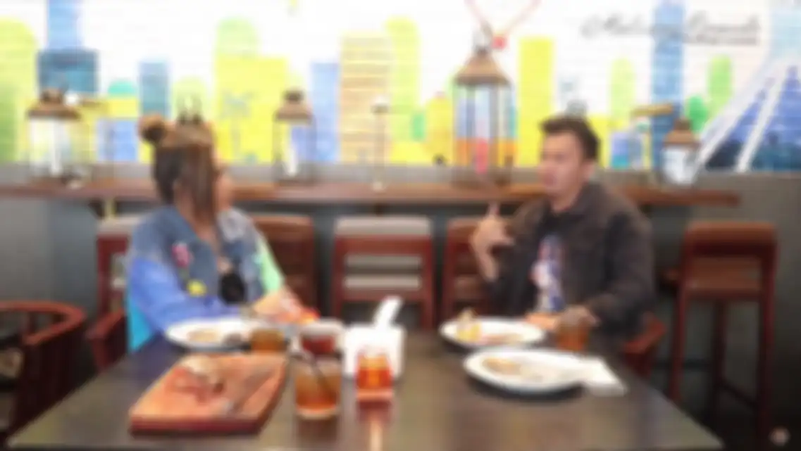 Melaney Ricardo dan Wijaya Saputra 