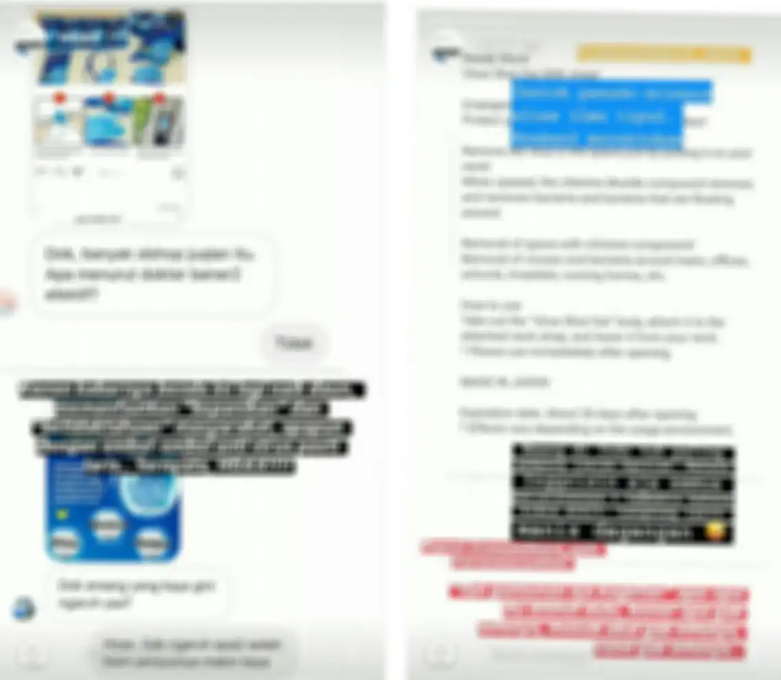Dr.mita turut berkomentar mengenai kalung antivirus