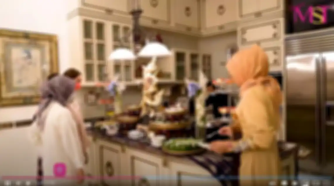 Dapur rumah Mayangsari 