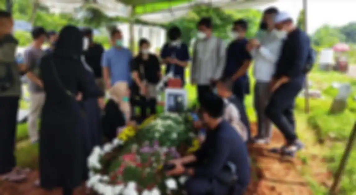 Pemakaman Rina Gunawan