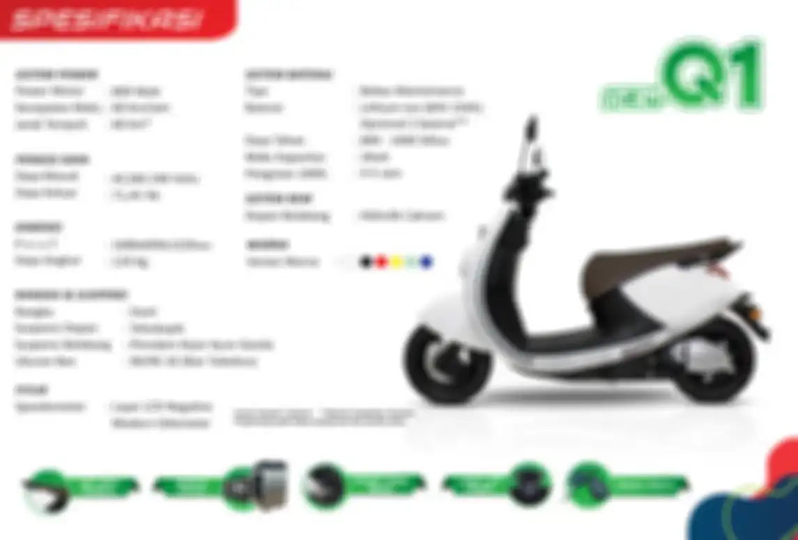 Spesifikasi motor listrik Viar Q1
