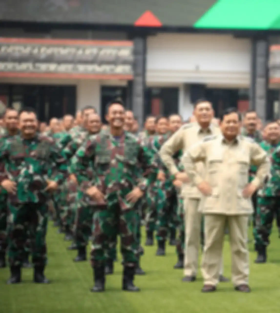 Foto anggota TNI yang mencopoti baliho Habib Rizieq Shihab sudah membuat karier Jenderal Dudung Abdurachman moncer. 