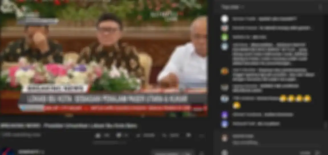 Gestur Anies Baswedan menopang dahinya tertangkap kamera ketika Presiden Jokowi umumkan lokasi ibu kota baru Indonesia.