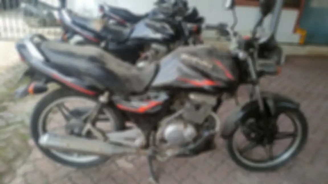 Suzuki Thunder yang menjadi unit lelang.