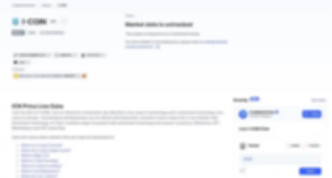 Data harga i-Coin sudah tak tertera di Coin Market Cap